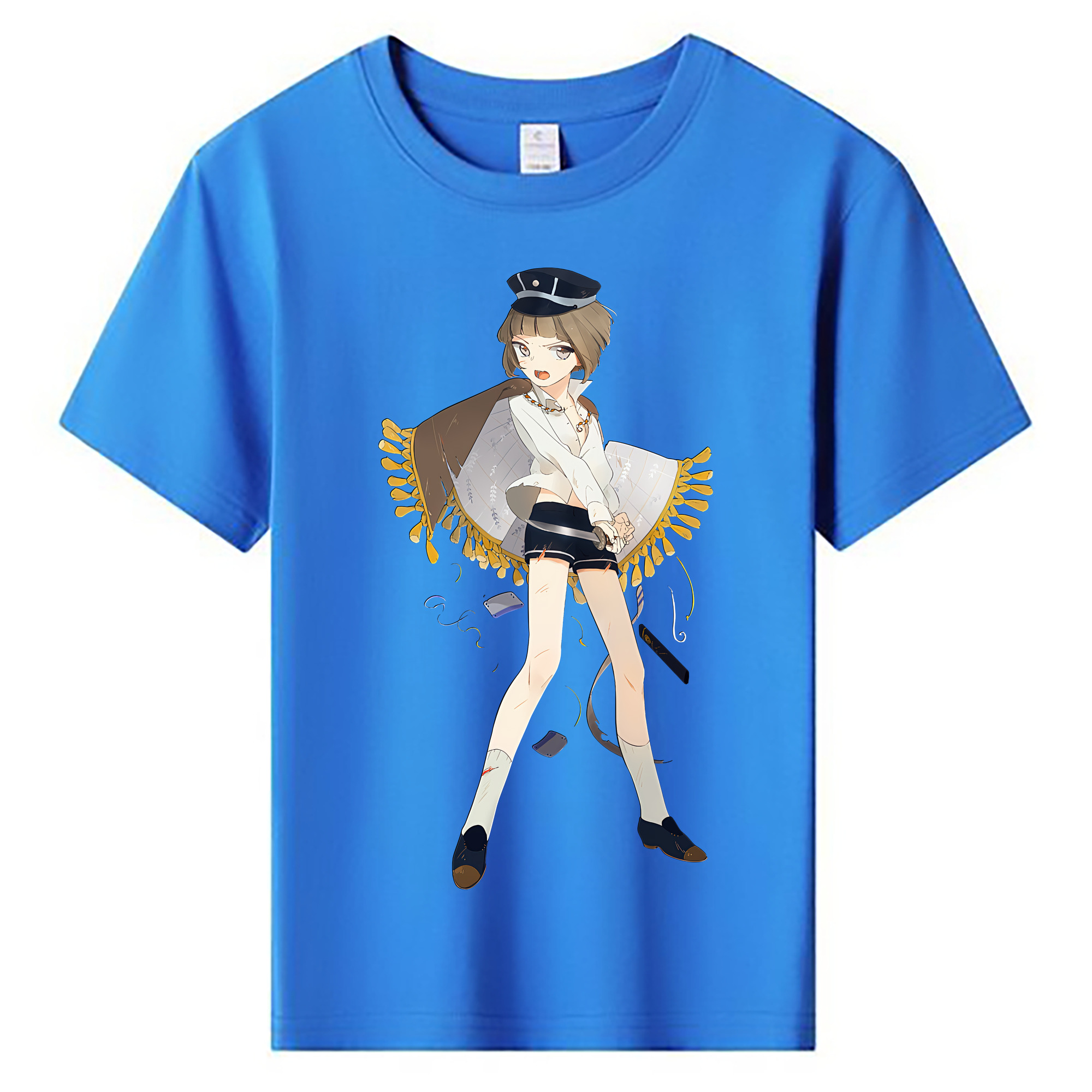 （画像用） 刀剣乱舞 Touken Ranbu 綿100％キッズTシャツ（フロントプリント）